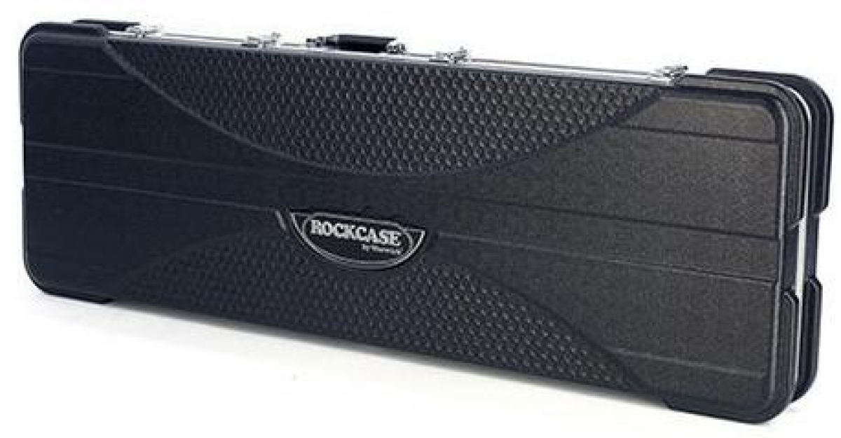 Rockcase Premium Line Electric Bass ABS Case, Rectangular, Black